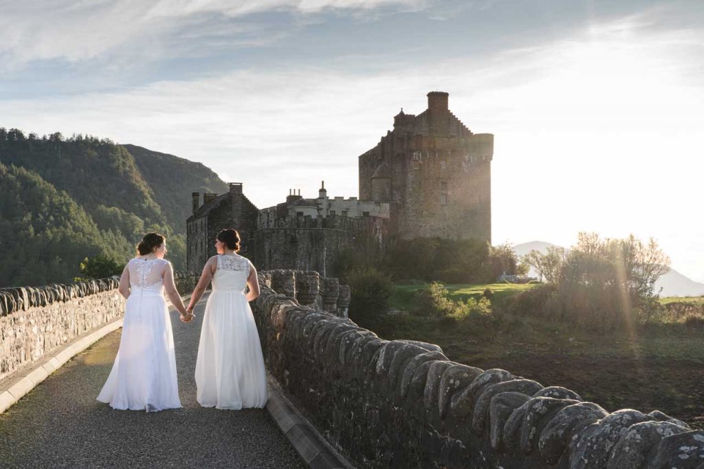 Eilean Donan Castle elopement