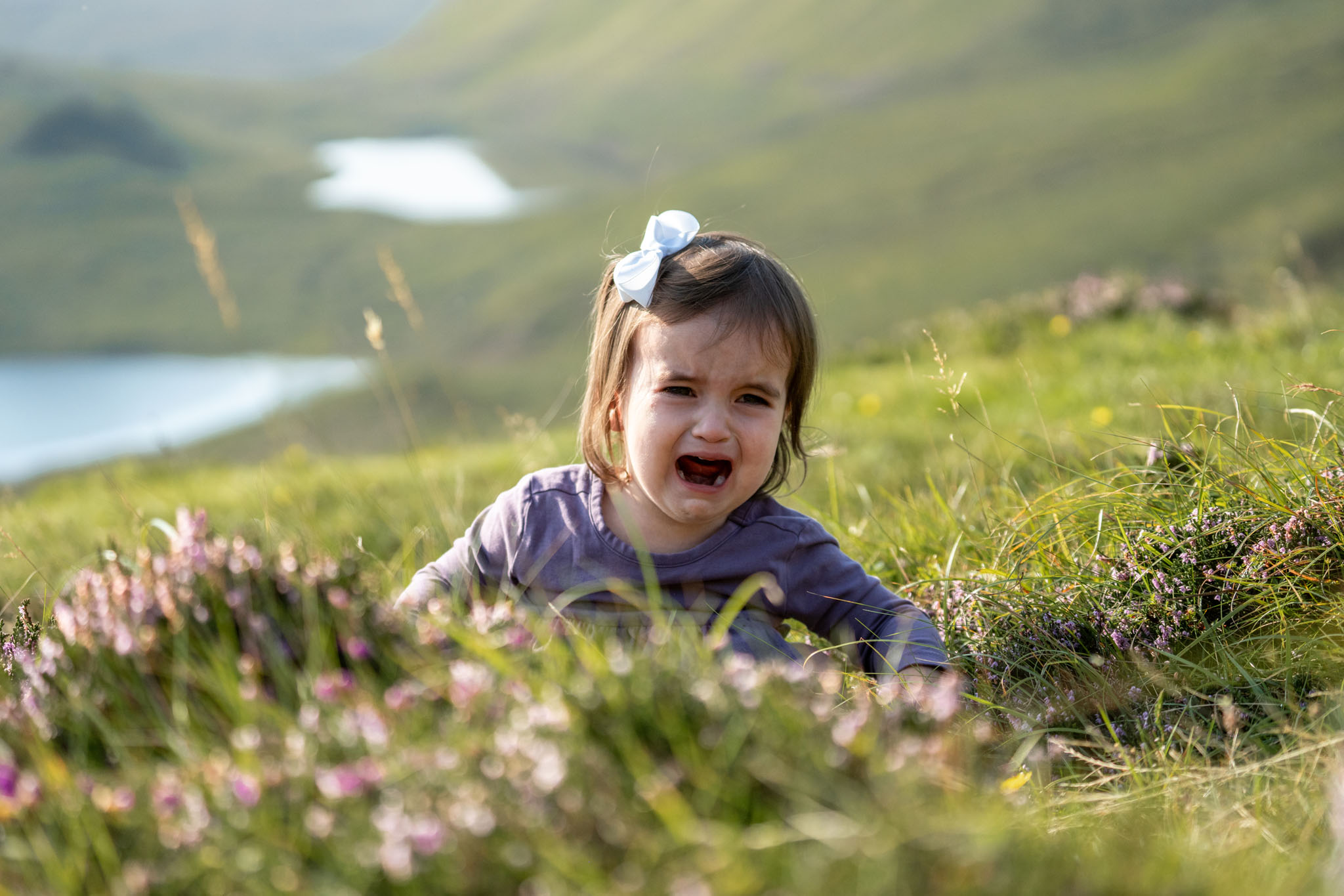 Children exploring outdoors on the Isle of Skye