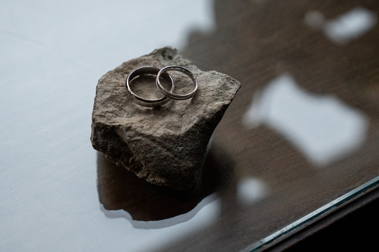 isle-of-skye-elopement-morning-preparations wedding rings waiting for the ceremony on the Isle of Skye